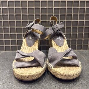 Splendid Grey Suede Espadrilles – Size 9 NWT New without Tags
